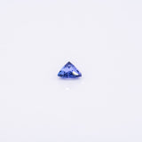 Natural Earth Mined Tanzanite Trillion 5.8x5.7mm 0.73cts – Heat Treated Loose Gemstone for Fine Jewellery Design - One Stone