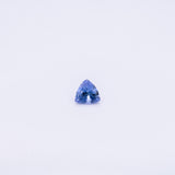 Natural Earth Mined AA Tanzanite Trillion 6.5mm 0.80cts – Heat Treated Loose Gemstone for Fine Jewellery Design - One Stone