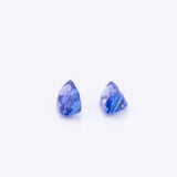 Natural Earth Mined Tanzanite Cushion 8.1x5.1mm 1.64cts – Heat Treated Loose Gemstone for a Custom Ring - One Stone