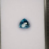 natural cambodian blue zircon oval loose gemstone