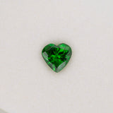Natural Untreated Heart Shape Tsavorite Garnet 6.6x6.4mm ~1.02cts – Loose Gemstone For Fine Jewelry