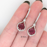 Natural Round Madagascar Ruby Loose Gemstone for Fine Jewelry | Red Ruby Gemstone for Rings, Pendants & Luxury Jewelry Making