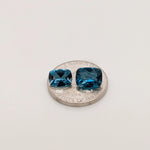 Elongated Cushion London Blue Topaz Loose Gemstone 6