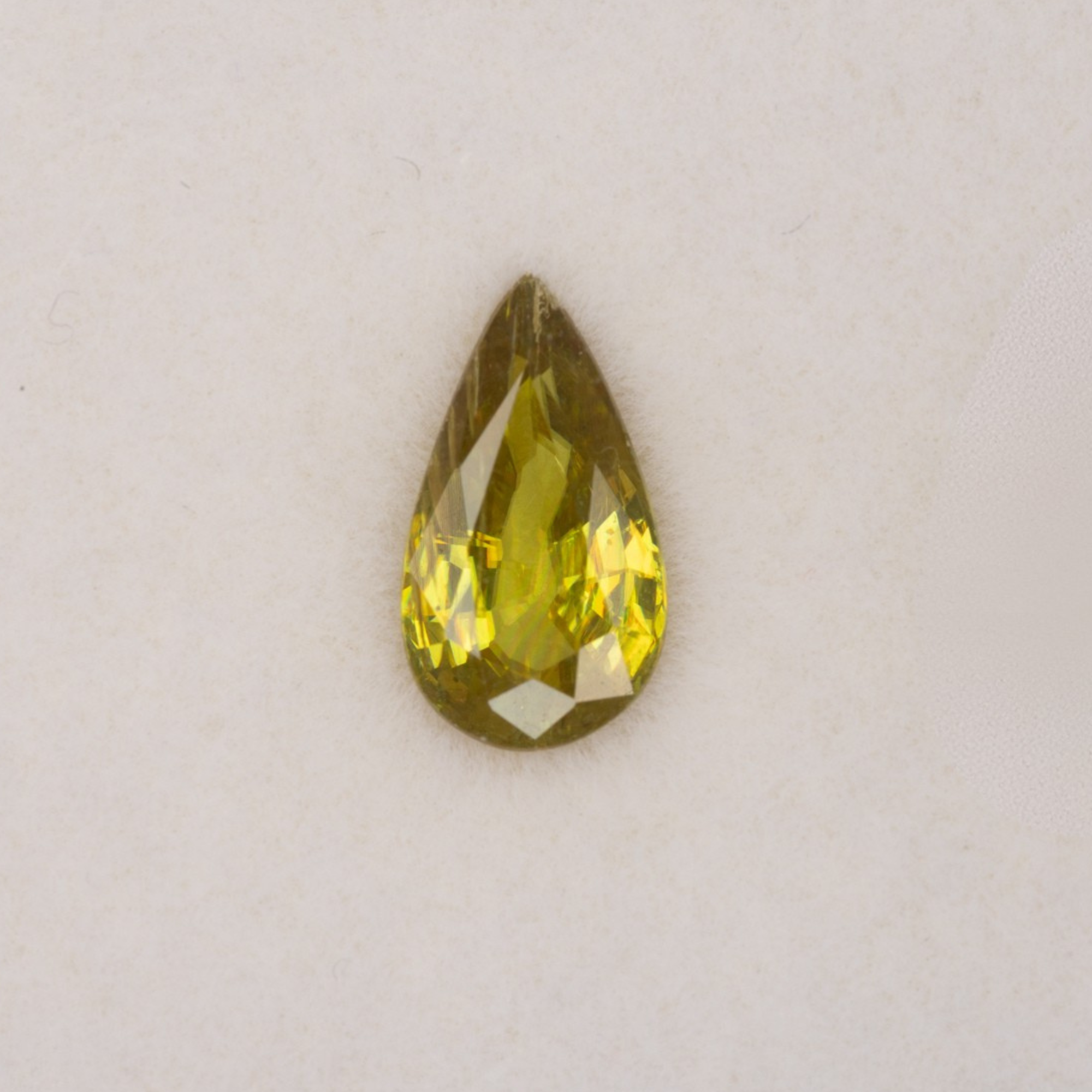 Sphene Pear Loose Gemstone 1.64 Carat