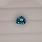 natural cambodian blue zircon oval loose gemstone