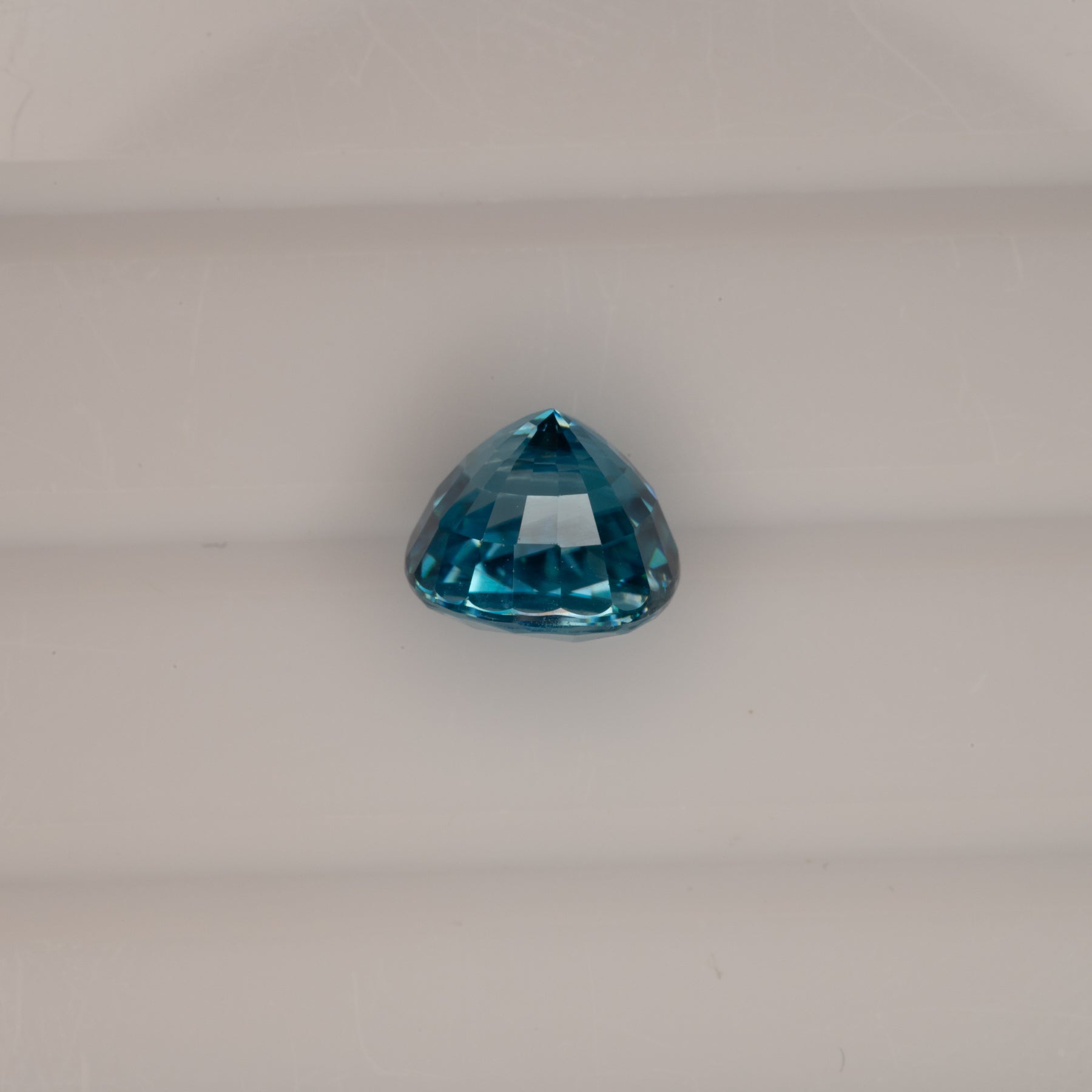 natural cambodian blue zircon oval loose gemstone