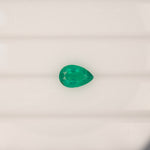 1.03ct colombian emerald pear 8.7x5.7mm loose green gemstone