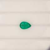 1.03ct colombian emerald pear 8.7x5.7mm loose green gemstone