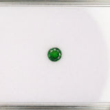 Natural Tsavorite Garnet Round Shape 5mm ~0.58cts – Untreated Green Loose Gemstone