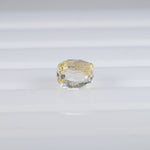 3.21 carat natural canary sapphire cushion 7.8x7.3mm loose gemstone – view 3