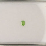 Natural Tsavorite Garnet Oval Shape 4x3mm ~0.17cts – Earth Mined Green Gemstone
