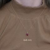 Natural Oval Faceted Ruby Gemstone – Madagascar Origin, Loose Gemstone for Jewelry Setting