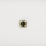 Earth Mined Green Tourmaline 0.78ct Cushion 5.5x5.4mm – Untreated Loose Gemstone for Ring, Pendant & Jewelry Making – One Stone