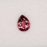Natural Pink Tourmaline 2.85ct Pear 10.4x7.9mm – Heat Treated Loose Gemstone for Ring, Pendant & Jewelry Making – One Stone