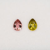 Natural Tourmaline 0.78ct Pear 7.3x5.3mm – Untreated Loose Gemstone for Ring, Pendant & Jewelry Making – One Stone