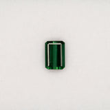 Natural Indicolite Tourmaline 1.28ct Emerald 7.7x5.4mm – Untreated Loose Gemstone for Ring, Pendant & Jewelry Making – One Stone