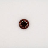Earth Mined Chocolate Tourmaline 1.06ct Round 6.4mm – Untreated Loose Gemstone for Ring, Pendant & Jewelry Making – One Stone