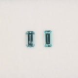 Natural Paraiba Color Tourmaline 0.43ct Emerald 6.3x3.3mm – Untreated Loose Gemstone for Ring, Pendant & Jewelry Making – One Stone