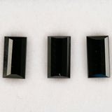 Natural Black Tourmaline 2.68ct Baguette 11.1x5.9mm – Untreated Loose Gemstone for Ring, Pendant & Jewelry Making – One Stone