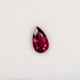 Natural Rubellite Tourmaline 1.48ct Pear 10x6mm – Untreated Loose Gemstone for Ring, Pendant & Jewelry Making – One Stone