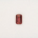 Natural Pink Tourmaline 1.06ct Emerald 7.4x4.8mm – Untreated Loose Gemstone for Ring, Pendant & Jewelry Making – One Stone