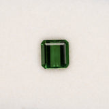 Earth Mined Chrome Tourmaline 2.04ct Emerald 7.5x7.8mm – Untreated Loose Gemstone for Ring, Pendant & Jewelry Making – One Stone