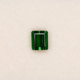 Earth Mined Chrome Tourmaline 2.00ct Emerald 7.1x6.1mm – Untreated Loose Gemstone for Ring, Pendant & Jewelry Making – One Stone