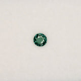 Natural Indicolite Tourmaline 0.37ct Round 5mm – Untreated Loose Gemstone for Ring, Pendant & Jewelry Making – One Stone