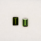 Natural Chrome Tourmaline 0.60ct Emerald 6.1x4.1mm – Untreated Loose Gemstone for Ring, Pendant & Jewelry Making – One Stone