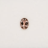 Natural Pink Tourmaline 0.73ct Oval 7x5mm – Heat Treated Loose Gemstone for Ring, Pendant & Jewelry Making – One Stone