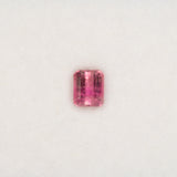 Natural Bi-Color Tourmaline 1.01ct Emerald 6.1x5.1mm – Untreated Loose Gemstone for Ring, Pendant & Jewelry Making – One Stone