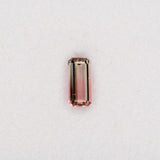 Natural Bi-Color Tourmaline 1.00ct Emerald 9x4.3mm – Untreated Loose Gemstone for Ring, Pendant & Jewelry Making – One Stone