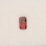 Natural Bi-Color Tourmaline 1.18ct Emerald 8x4.6mm – Untreated Loose Gemstone for Ring, Pendant & Jewelry Making – One Stone