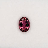 Natural Rubellite Tourmaline 2.13ct Oval 9.4x7mm – Untreated Loose Gemstone for Ring, Pendant & Jewelry Making – One Stone