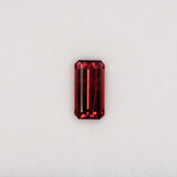 Natural Burgundy Tourmaline 2.25ct Emerald 9.9x5.1mm – Untreated Loose Gemstone for Ring, Pendant & Jewelry Making – One Stone