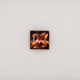 Earth Mined Chocolate Tourmaline 1.64ct Princess 7mm – Untreated Loose Gemstone for Ring, Pendant & Jewelry Making – One Stone