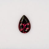Earth Mined Burgundy Tourmaline 2.43ct Pear 11x7.4mm – Untreated Loose Gemstone for Ring, Pendant & Jewelry Making – One Stone