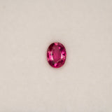 Natural Pink Tourmaline 0.83ct Oval 6.9x5.2mm – Untreated Loose Gemstone for Ring, Pendant & Jewelry Making – One Stone