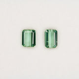 Earth Mined Mint Tourmaline 0.92ct Emerald 6.5x5.2mm – Untreated Loose Gemstone for Ring, Pendant & Jewelry Making – One Stone