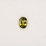 Natural Green Tourmaline 1ct Oval 7.4x5.5mm – Untreated Loose Gemstone for Ring, Pendant & Jewelry Making – One Stone