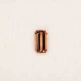 Natural Chocolate Tourmaline 1.09ct Emerald 8.1x4.5mm – Untreated Loose Gemstone for Ring, Pendant & Jewelry Making – One Stone
