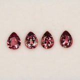 Natural Pink Tourmaline 0.6ct Pear 6.5x5mm – Untreated Loose Gemstone for Ring, Pendant & Jewelry Making – One Stone