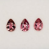 Natural Pink Tourmaline 0.85ct Pear 7.5x5.5mm – Untreated Loose Gemstone for Ring, Pendant & Jewelry Making – One Stone