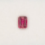 Natural Bi-Color Tourmaline 1.90ct Emerald 7.9x6mm – Untreated Loose Gemstone for Ring, Pendant & Jewelry Making – One Stone