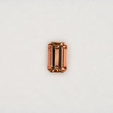 Natural Chocolate Tourmaline 1.32ct Emerald 7.9x5mm – Untreated Loose Gemstone for Ring, Pendant & Jewelry Making – One Stone