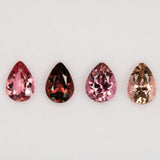 Earth Mined Tourmaline 0.99ct Pear 7.7x5.5mm – Untreated Loose Gemstone for Ring, Pendant & Jewelry Making – One Stone