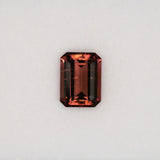 Natural Burgundy Tourmaline 3.34ct Emerald 10.4x7.8mm – Untreated Loose Gemstone for Ring, Pendant & Jewelry Making – One Stone
