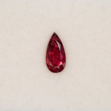 Earth Mined Rubellite Tourmaline 1.52ct Pear 11.2x5.5mm – Untreated Loose Gemstone for Ring, Pendant & Jewelry Making – One Stone