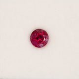 Earth Mined Pink Tourmaline 1.85ct Round 7.24mm – Heat Treated Loose Gemstone for Ring, Pendant & Jewelry Making – One Stone