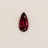 Earth Mined Rubellite Tourmaline 1.78ct Pear 12.3x6mm – Untreated Loose Gemstone for Ring, Pendant & Jewelry Making – One Stone